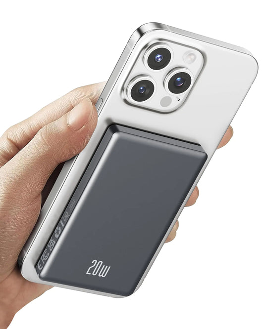 Ntaanoo 10,000mAh MagSafe Power Bank – Slim, Fast & Magnetic