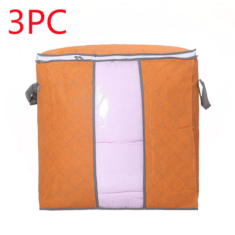 Storage Bag Quilt Storage Bag Moving Packing Bag Clothes Sorting Bag Clothing Duffel Bag