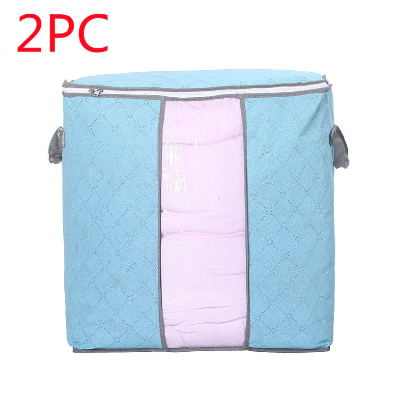 Storage Bag Quilt Storage Bag Moving Packing Bag Clothes Sorting Bag Clothing Duffel Bag