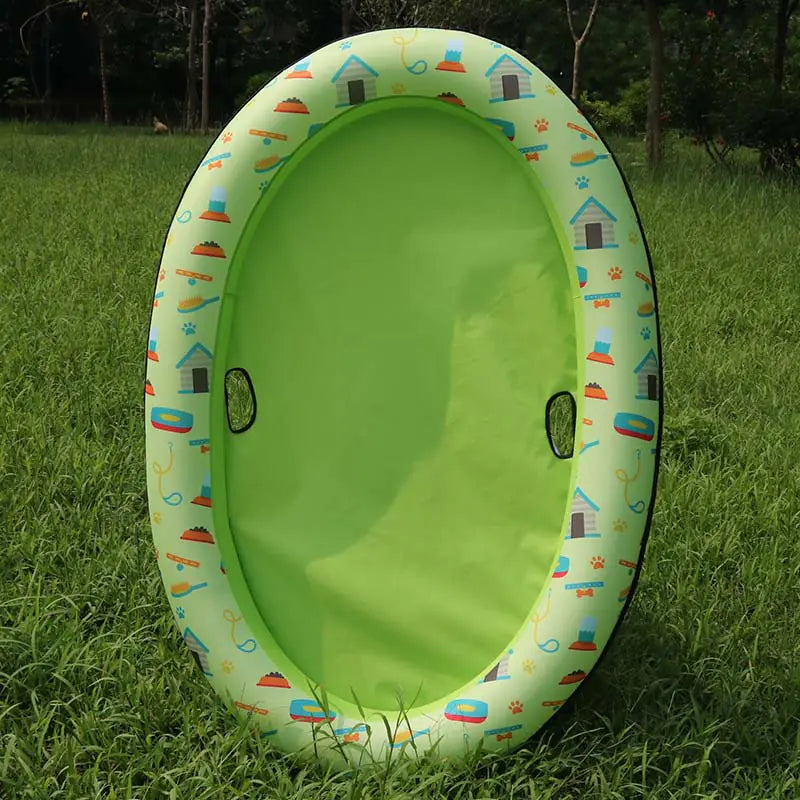 Inflatable Dog Swimming Pool Hammock for Pets
