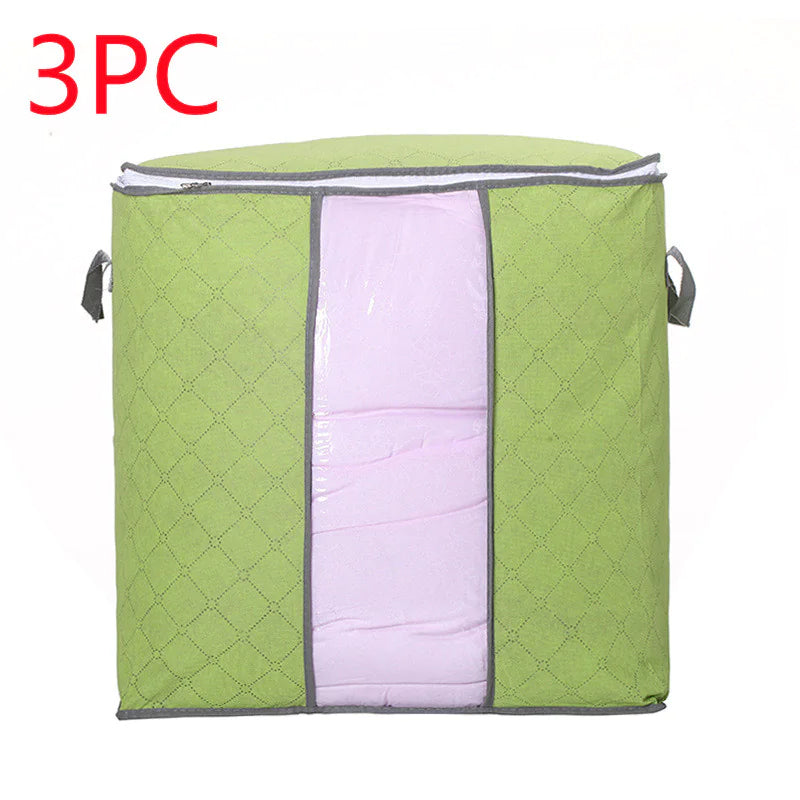 Storage Bag Quilt Storage Bag Moving Packing Bag Clothes Sorting Bag Clothing Duffel Bag