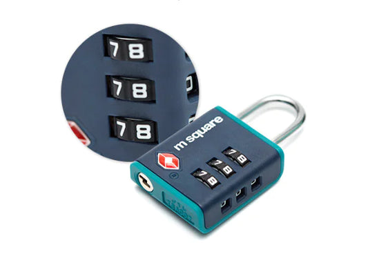 M Square TSA Lock Travel Suitcase with Anti-Theft Design