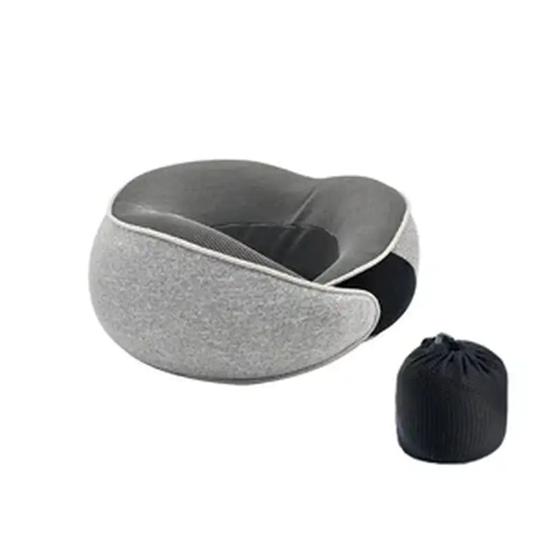 Durable U-Shaped Travel Neck Pillow for Airplane & Travel Comfort
