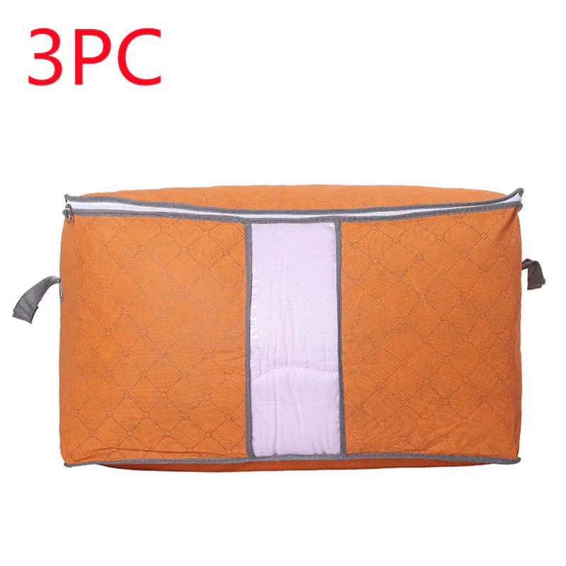 Storage Bag Quilt Storage Bag Moving Packing Bag Clothes Sorting Bag Clothing Duffel Bag