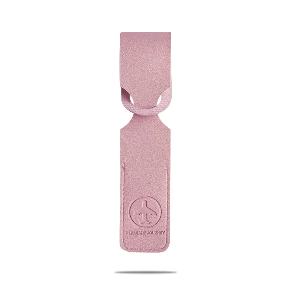 Leather Business Flight Luggage Tag