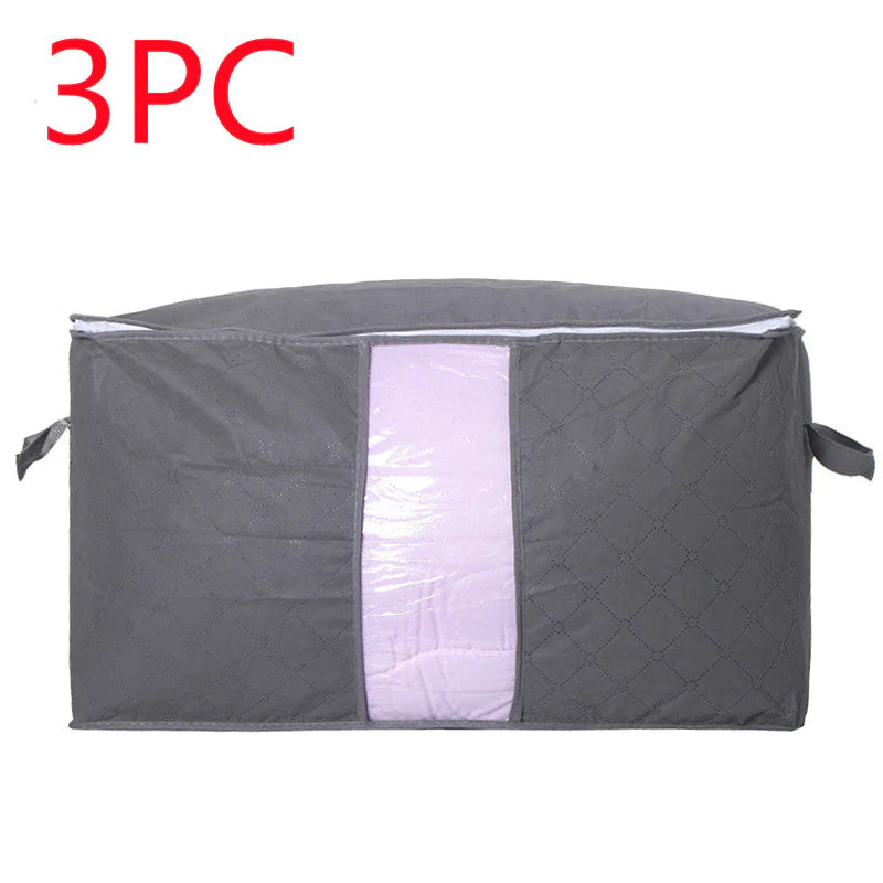 Storage Bag Quilt Storage Bag Moving Packing Bag Clothes Sorting Bag Clothing Duffel Bag