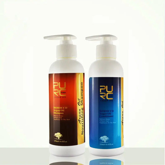 Natural Shampoo and Conditioner with Argan Oil