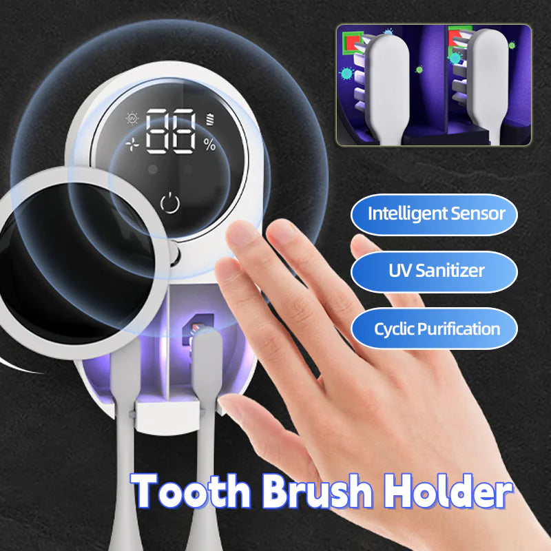 UV Toothbrush Sanitizer & Organizer