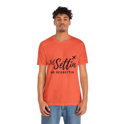 Unisex Jet Settin Jersey Short Sleeve Tee