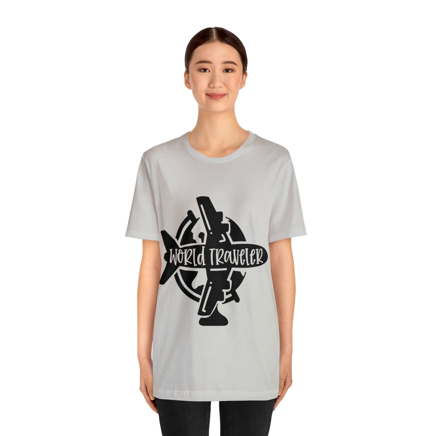 Unisex World Traveler Jersey Short Sleeve Tee