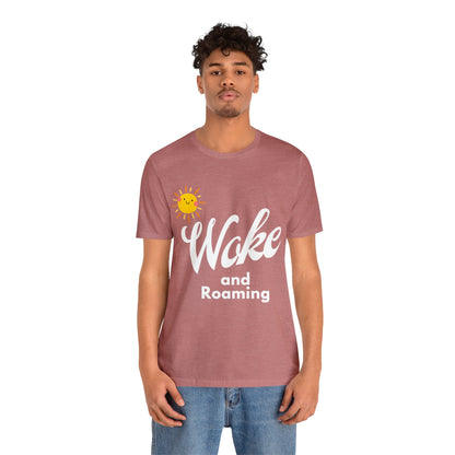 Unisex Wake and Roaming Jersey Short Sleeve Tee