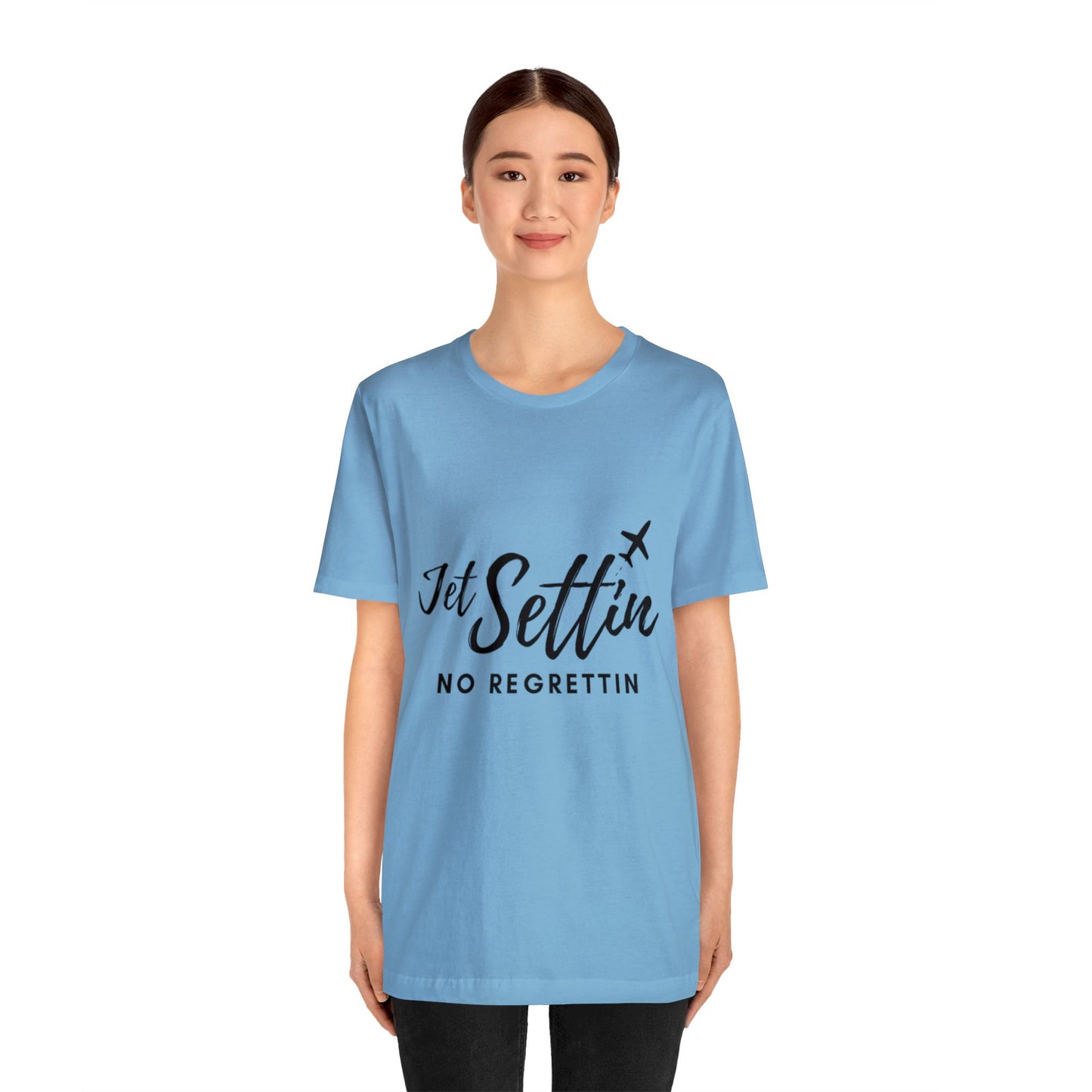 Unisex Jet Settin Jersey Short Sleeve Tee