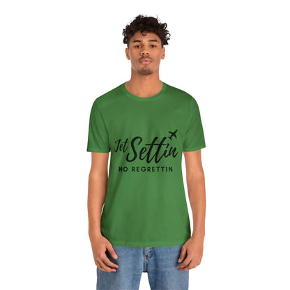 Unisex Jet Settin Jersey Short Sleeve Tee