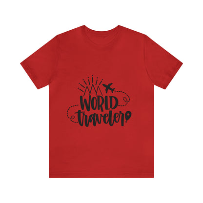 Unisex World Travel Jersey Short Sleeve Tee