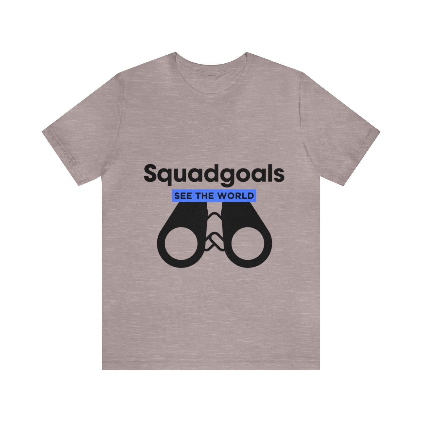 Unisex Squad Goals Jersey Short Sleeve Tee