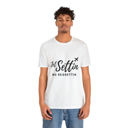 Unisex Jet Settin Jersey Short Sleeve Tee