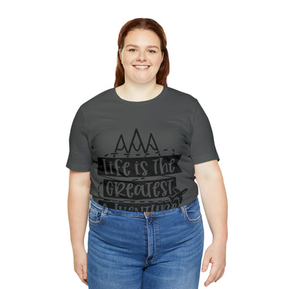 Unisex Life is Greatest Adventure Jersey Short Sleeve Tee