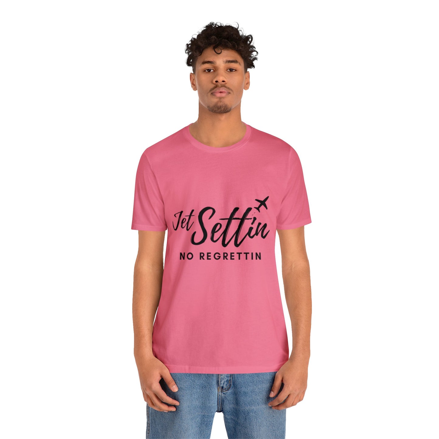 Unisex Jet Settin Jersey Short Sleeve Tee