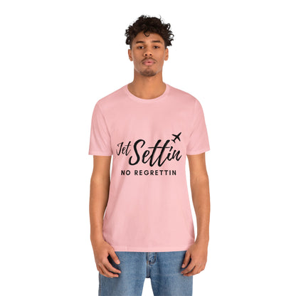 Unisex Jet Settin Jersey Short Sleeve Tee