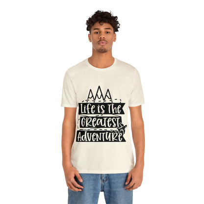 Unisex Life is Greatest Adventure Jersey Short Sleeve Tee