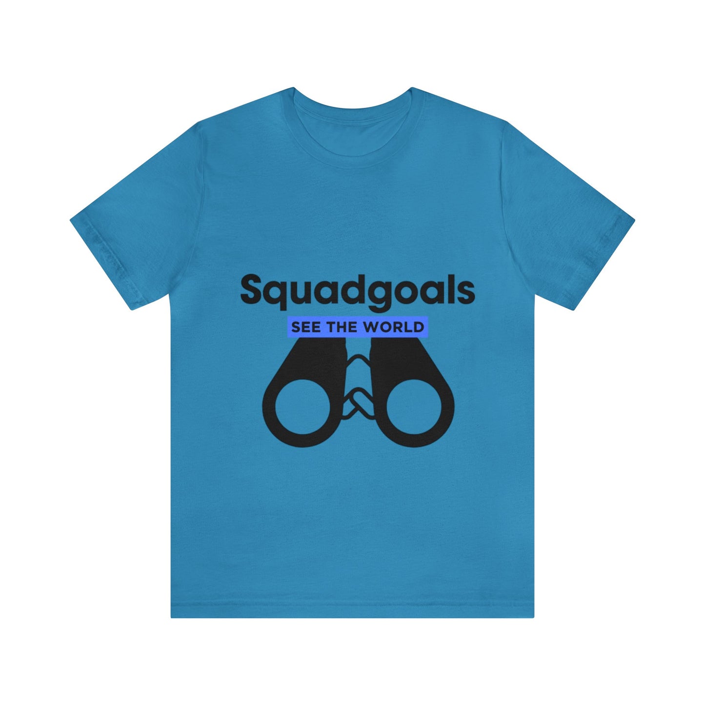 Unisex Squad Goals Jersey Short Sleeve Tee