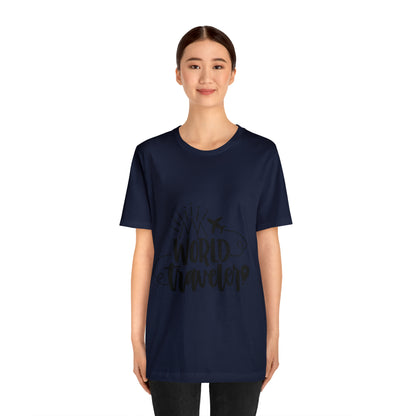 Unisex World Travel Jersey Short Sleeve Tee