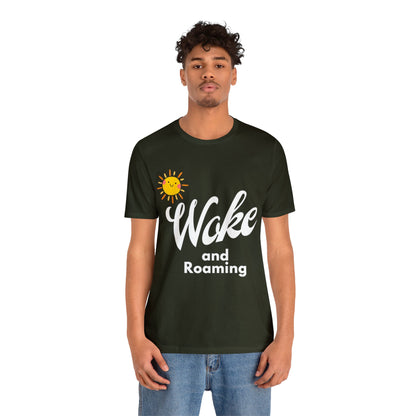 Unisex Wake and Roaming Jersey Short Sleeve Tee