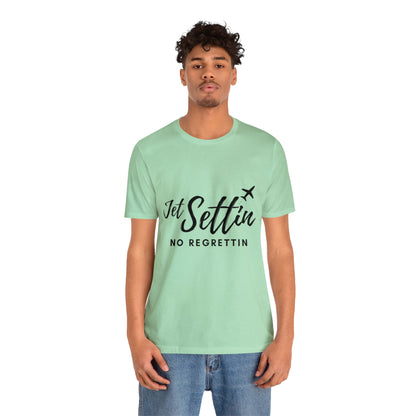 Unisex Jet Settin Jersey Short Sleeve Tee