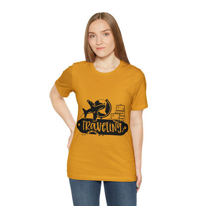 Unisex Travelling Jersey Short Sleeve Tee