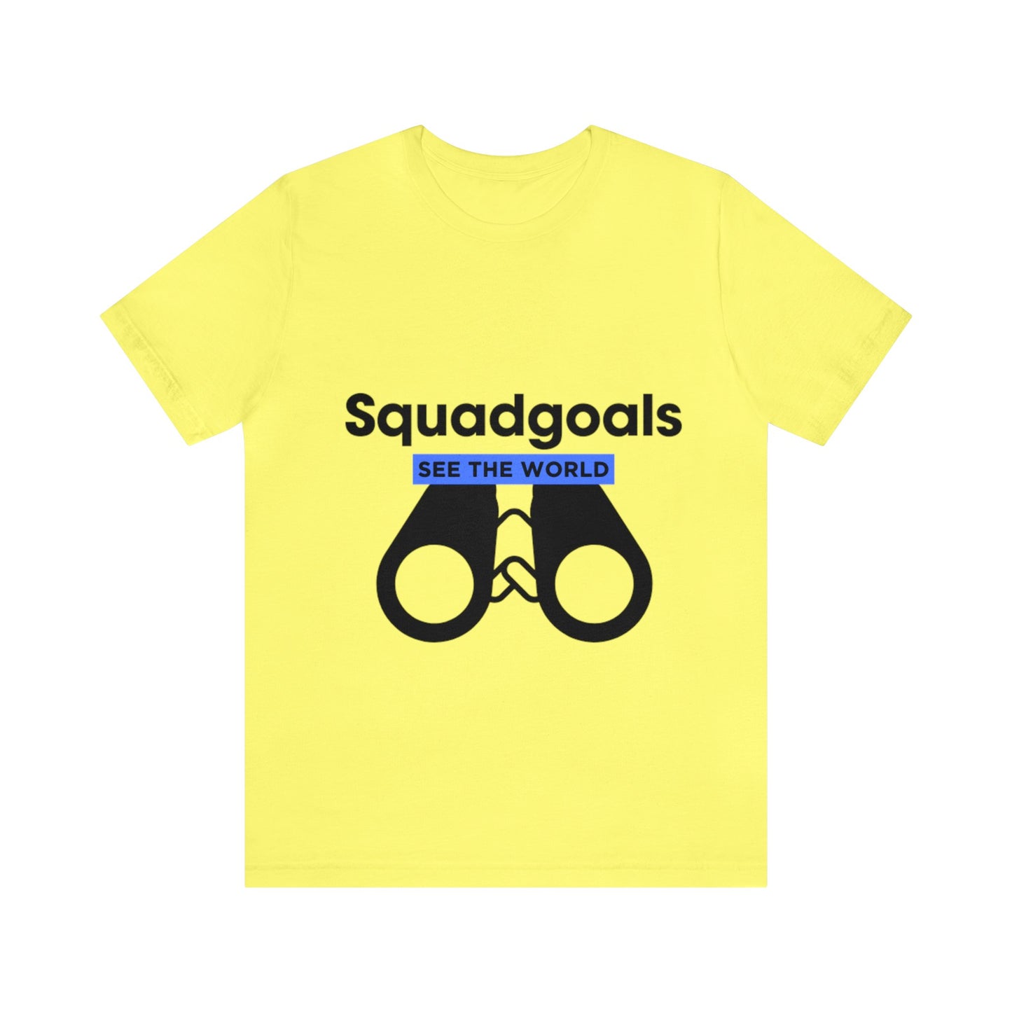 Unisex Squad Goals Jersey Short Sleeve Tee