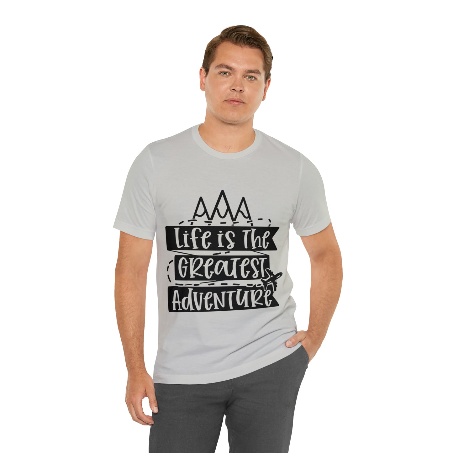 Unisex Life is Greatest Adventure Jersey Short Sleeve Tee