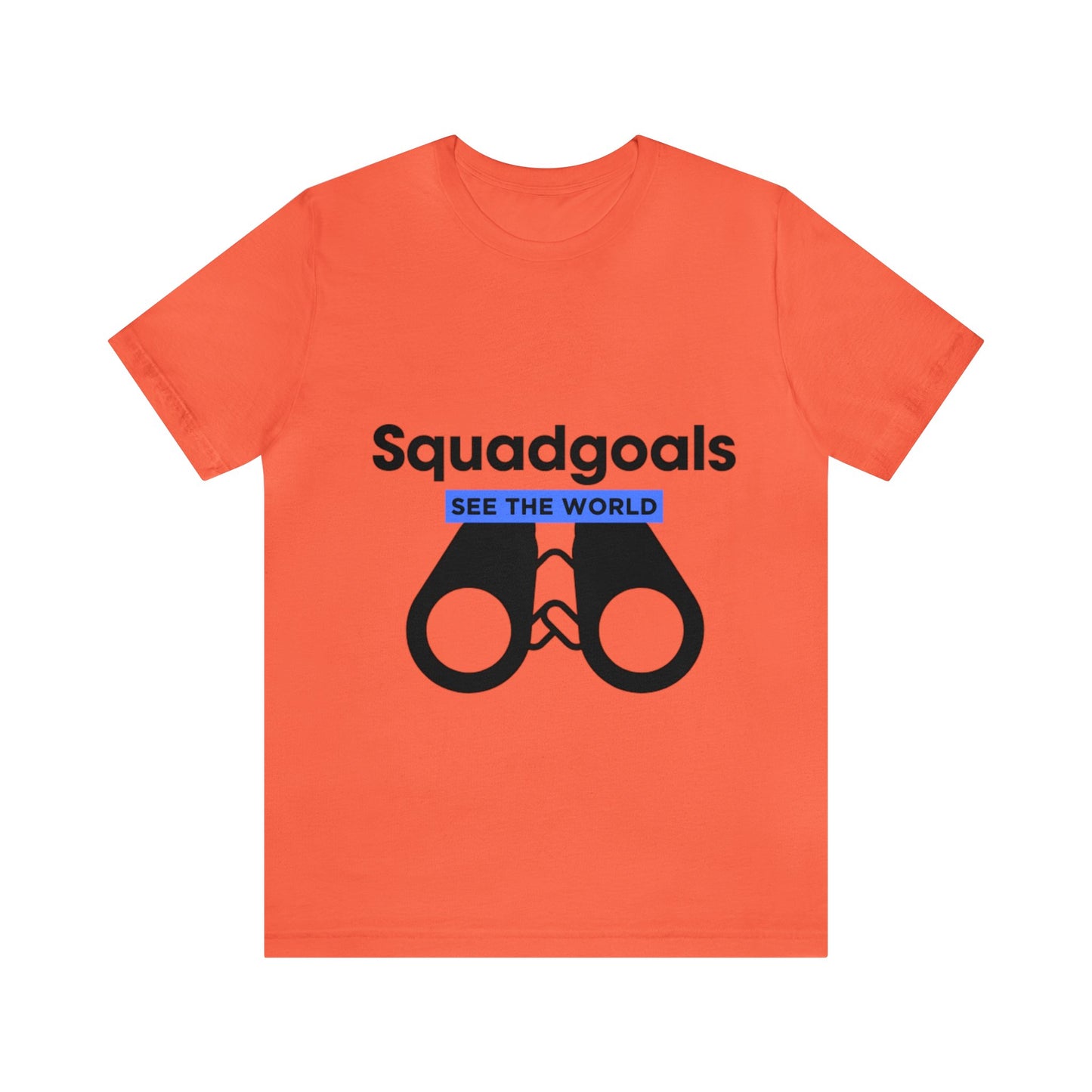 Unisex Squad Goals Jersey Short Sleeve Tee