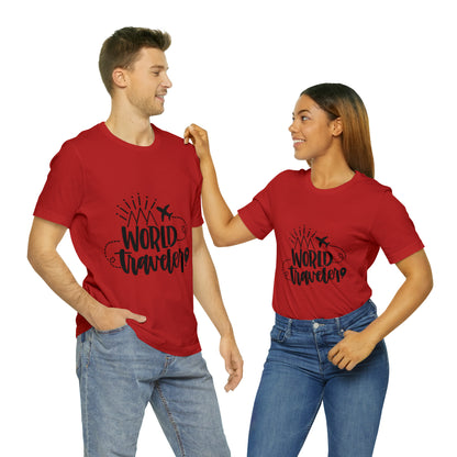 Unisex World Travel Jersey Short Sleeve Tee