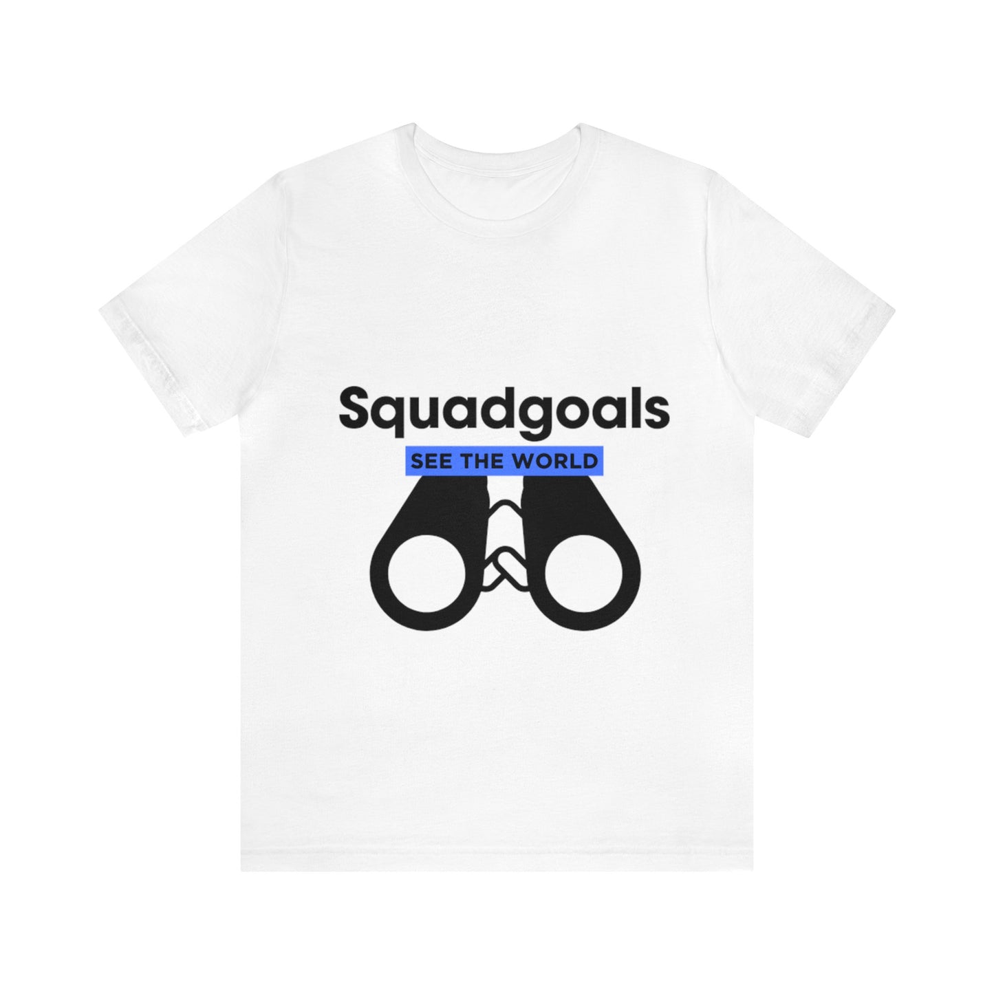 Unisex Squad Goals Jersey Short Sleeve Tee