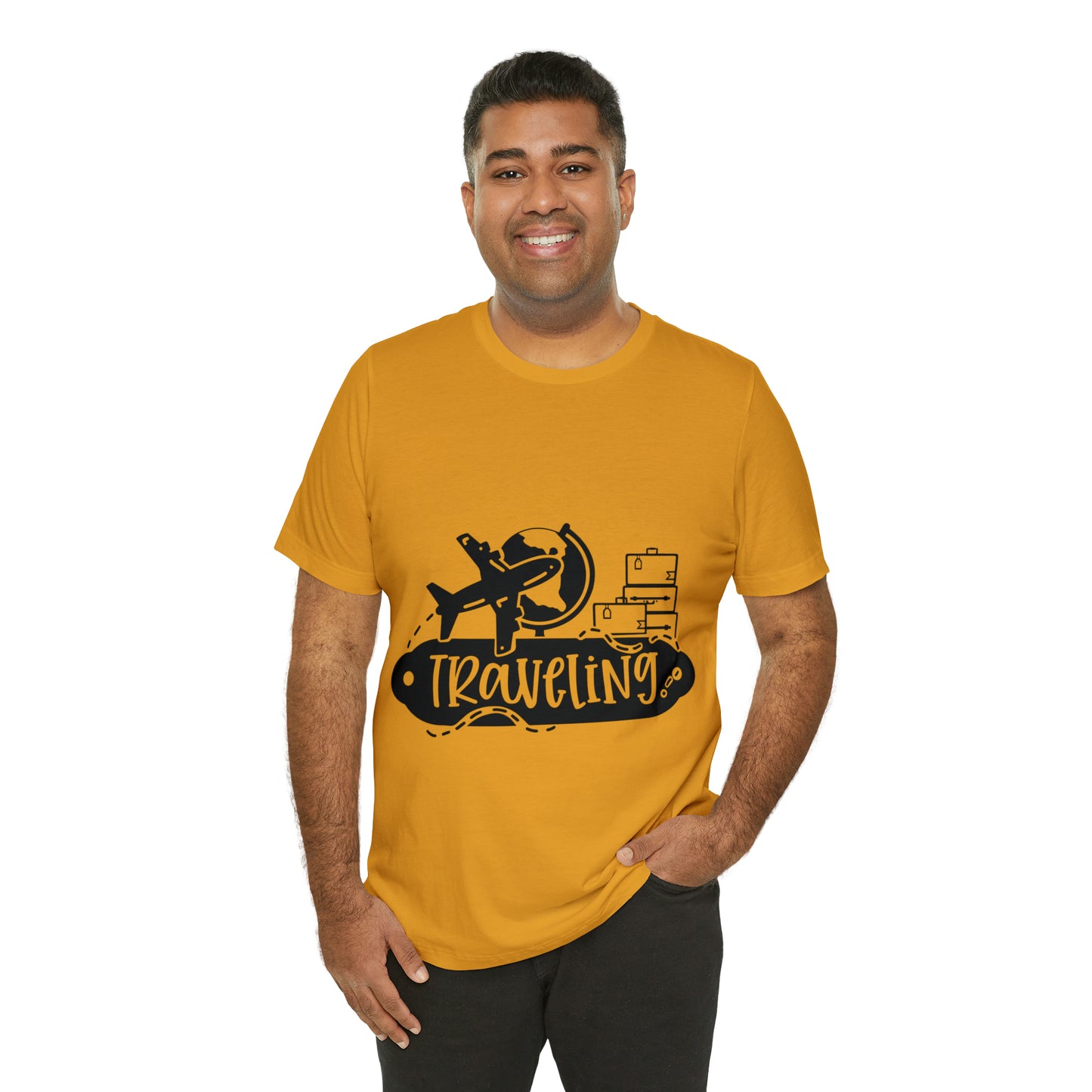 Unisex Travelling Jersey Short Sleeve Tee