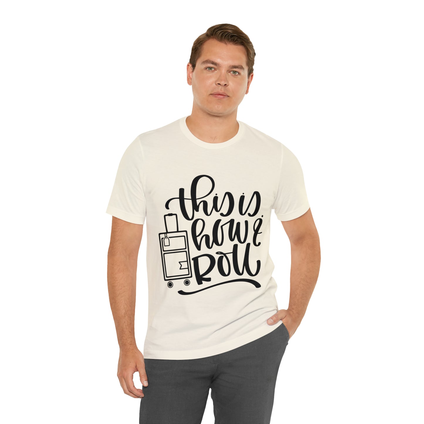 Unisex this is how i Jersey Short Sleeve Tee