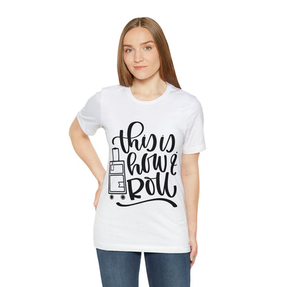 Unisex this is how i Jersey Short Sleeve Tee