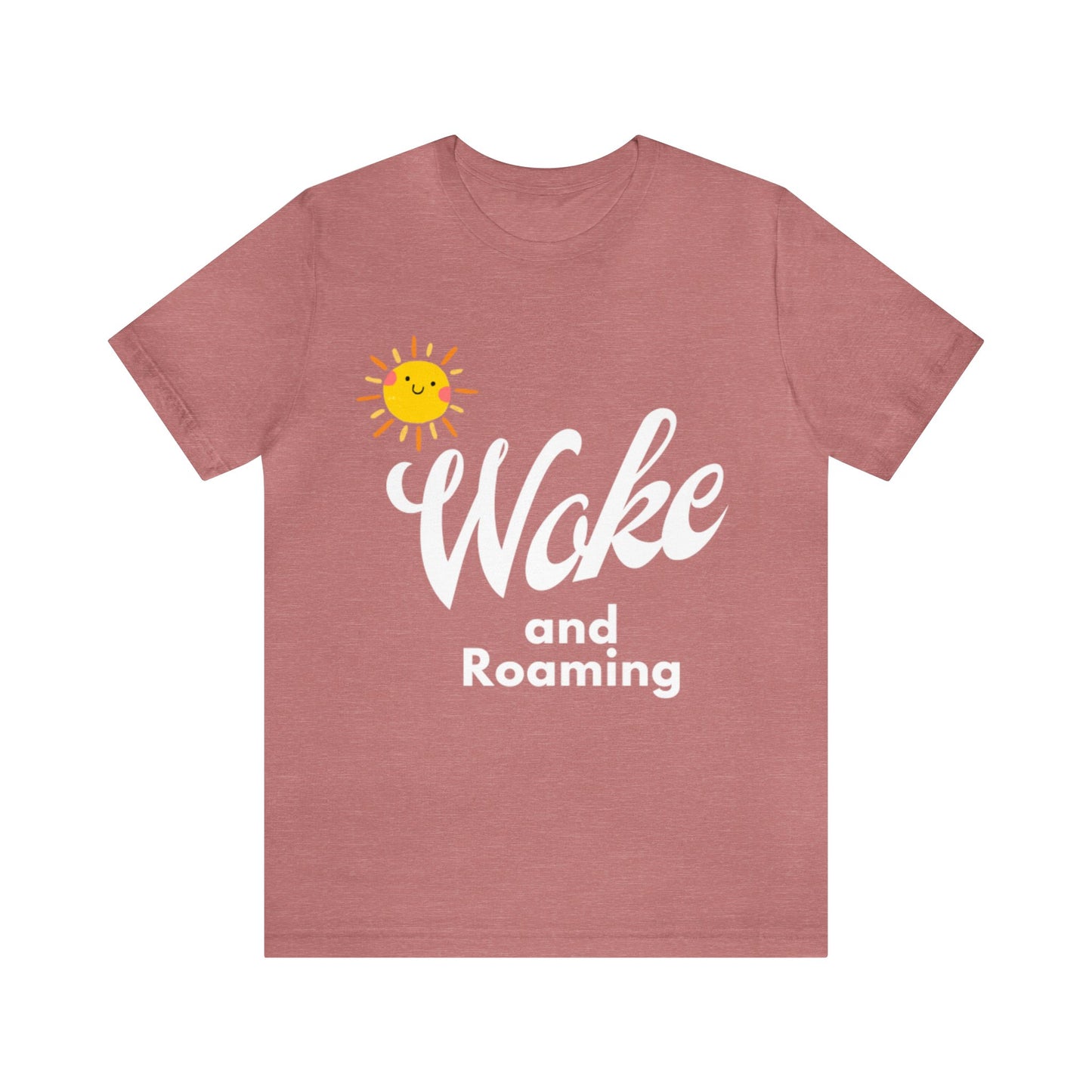 Unisex Wake and Roaming Jersey Short Sleeve Tee