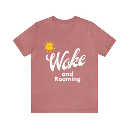 Unisex Wake and Roaming Jersey Short Sleeve Tee