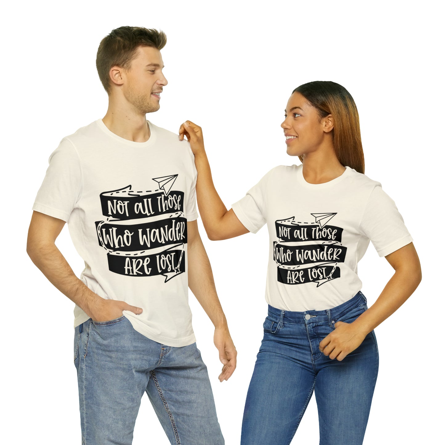 Unisex Not All Those Jersey Short Sleeve Tee