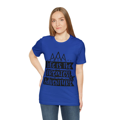 Unisex Life is Greatest Adventure Jersey Short Sleeve Tee