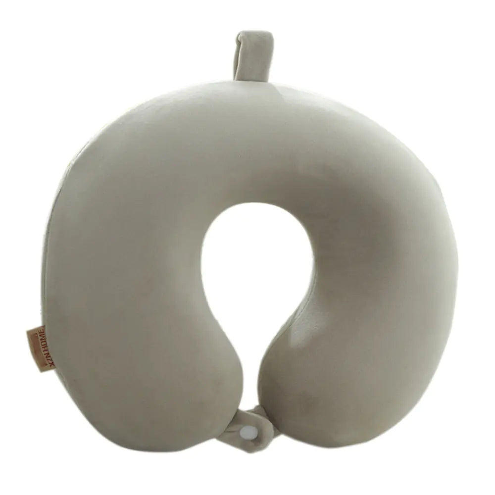 U-shaped Memory Travel Pillow in Solid Color