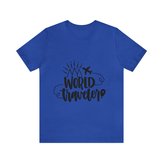 Unisex World Travel Jersey Short Sleeve Tee