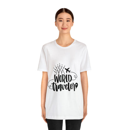 Unisex World Travel Jersey Short Sleeve Tee