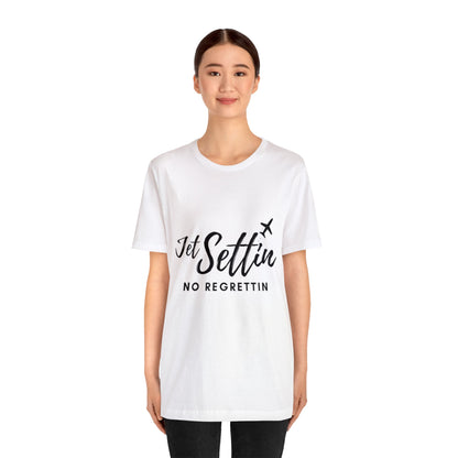 Unisex Jet Settin Jersey Short Sleeve Tee