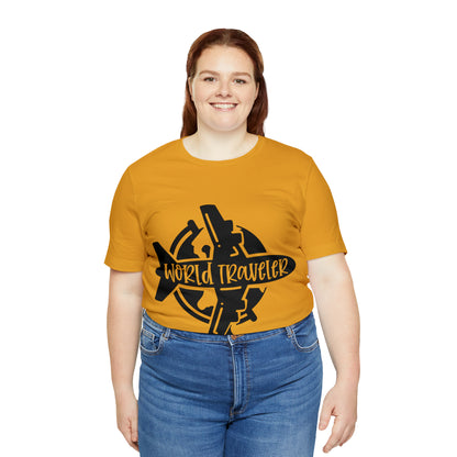 Unisex World Traveler Jersey Short Sleeve Tee