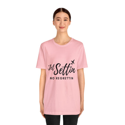 Unisex Jet Settin Jersey Short Sleeve Tee