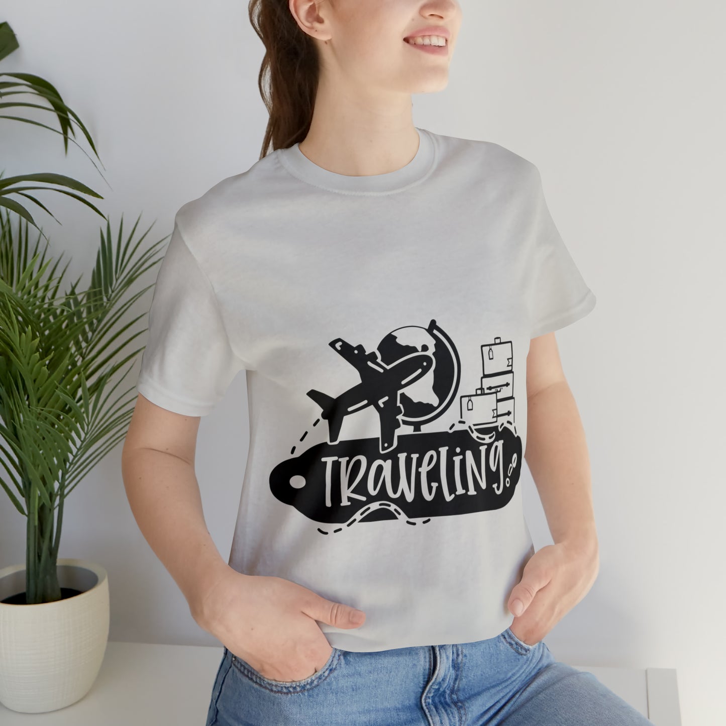 Unisex Travelling Jersey Short Sleeve Tee