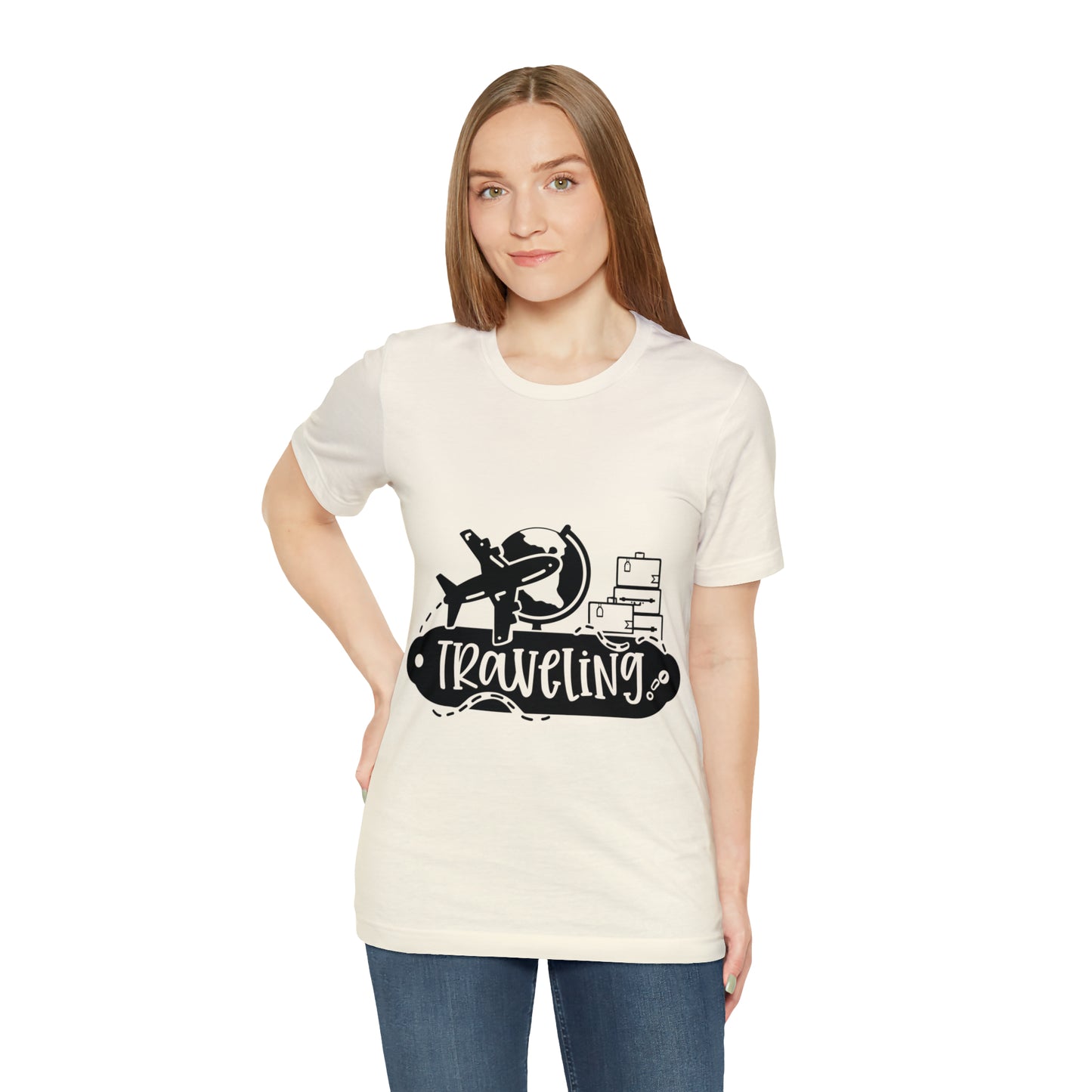 Unisex Travelling Jersey Short Sleeve Tee