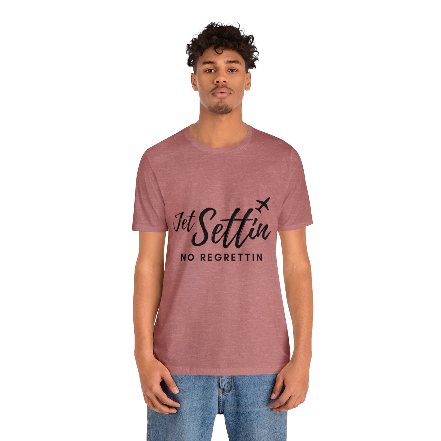 Unisex Jet Settin Jersey Short Sleeve Tee